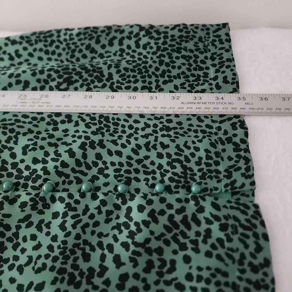 Equipment Rommily Animal Print Satin Dress - Picture 8 of 8